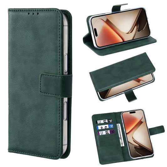 Samsung Galaxy A17 Hoesje - Groen - Portemonnee Bookcase