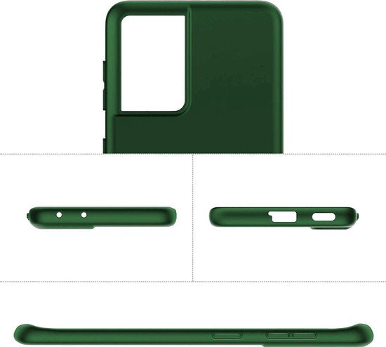 Samsung Galaxy S21 Ultra Hülle - Grün - Silikon Back Cover