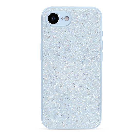 Apple iPhone 17e Case - Blue - Diamond Glitter Back Cover