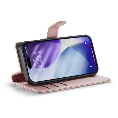 Apple iPhone 18 Pro Hoesje - Pale Pink - Luxe 2 in 1 MagSafe Bookcase