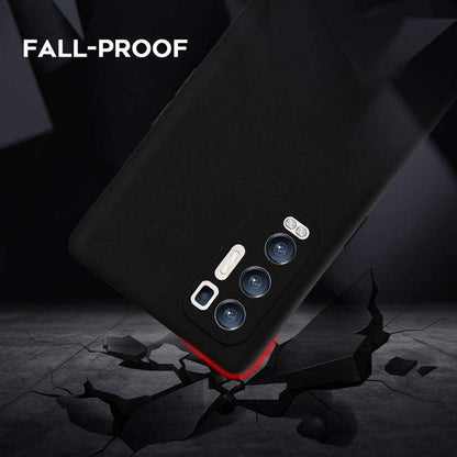 Coque Oppo Find X3 Neo 5G - Noir - Étui arrière en silicone
