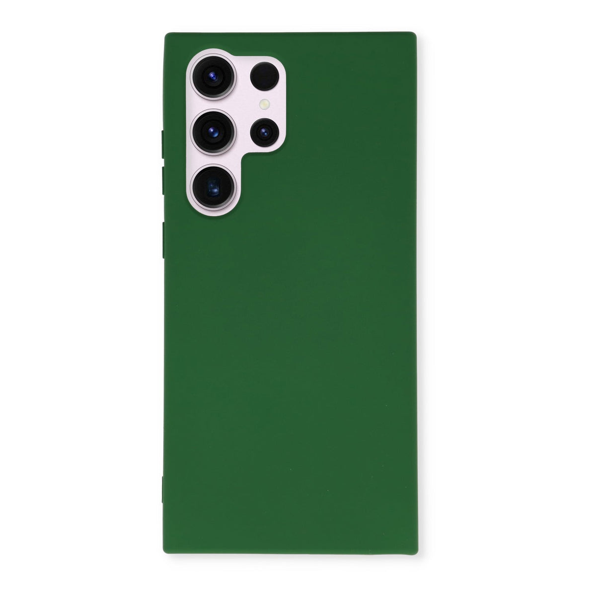 Samsung Galaxy S23 Ultra Hoesje - Donker Groen - Siliconen Back Cover