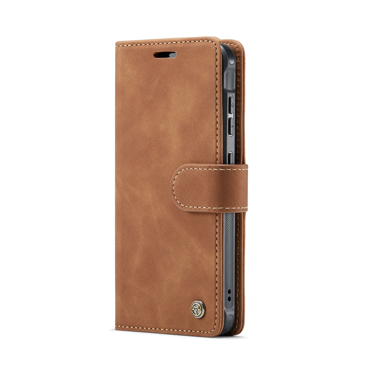 Samsung Galaxy A57 Hoesje - Sienna Brown - 2 in 1 MagSafe Bookcase