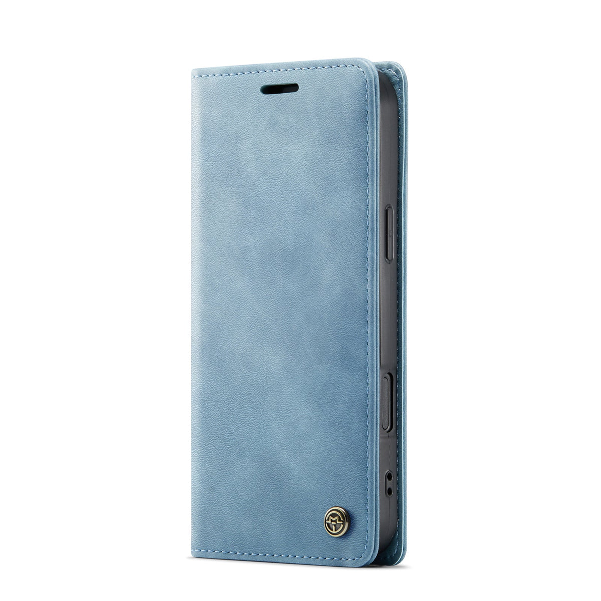 Apple iPhone 18 Pro Max Hoesje - Aqua Blue - Luxe Dunne Bookcase