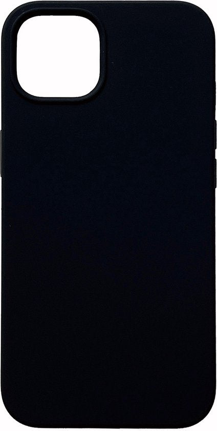 iPhone 13 Mini Hoesje - Zwart - Liquid Siliconen Back Cover