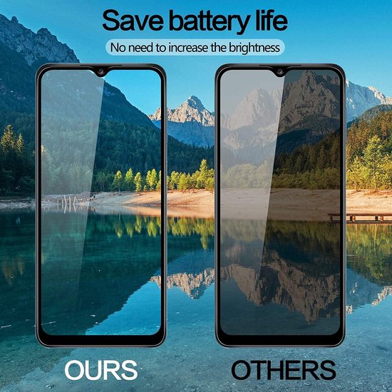 Samsung Galaxy A42 5G / A42 Screenprotector - Privacy - 2 Stuks