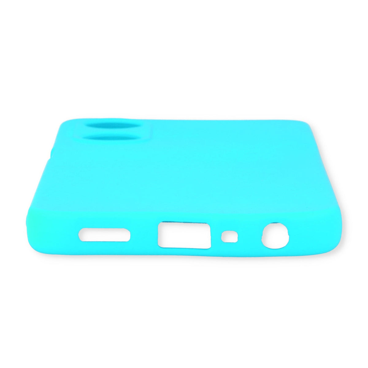 Oppo A18 Case - Turquoise - Silicone Back Cover with Phone Strap