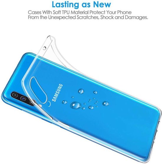 Samsung Galaxy A30s Hoesje - Transparant - Siliconen Back Cover