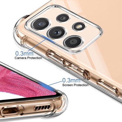 Samsung Galaxy A53 5G Hoesje - Transparant - Anti-Shock Back Cover