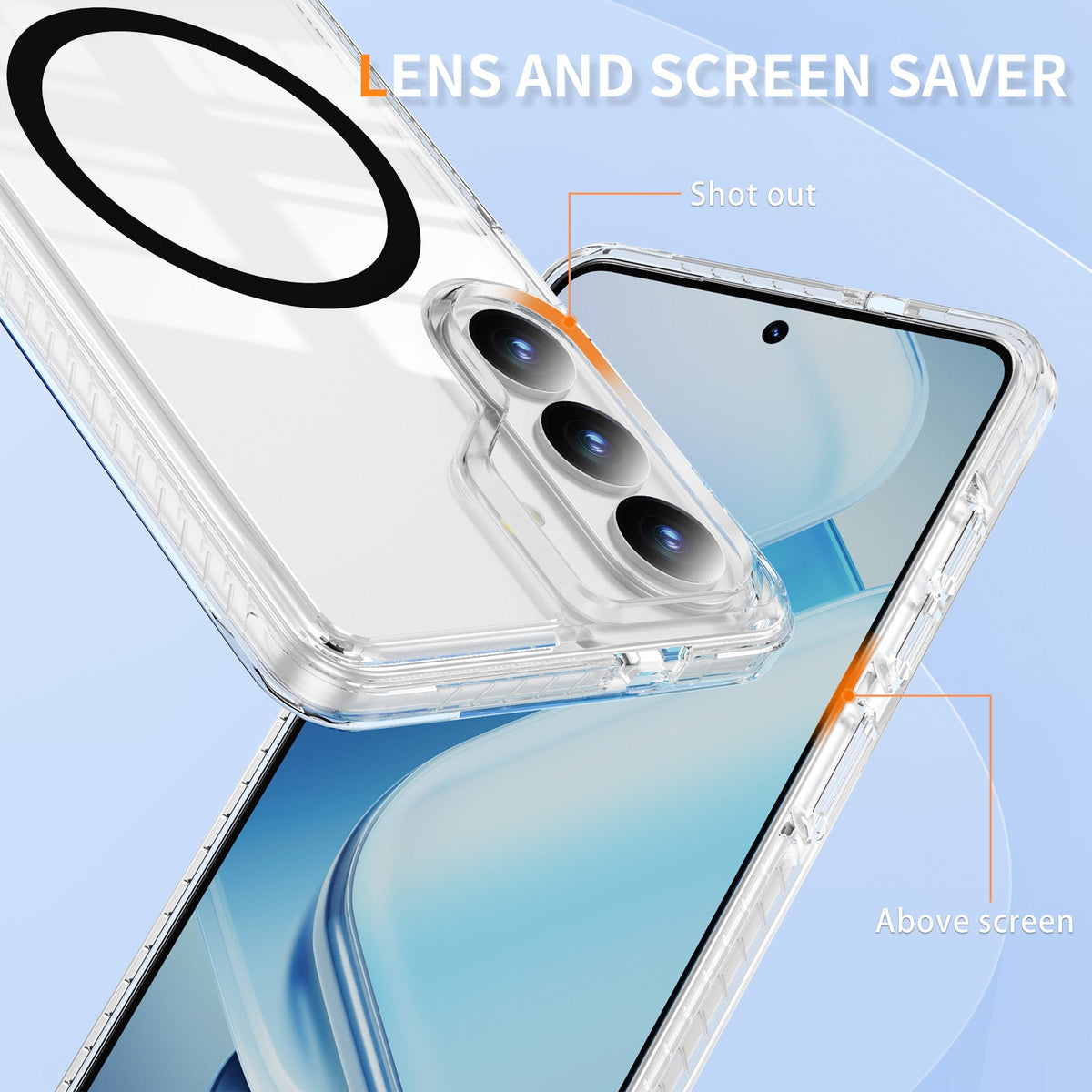 Samsung Galaxy S26 Plus Hoesje - Zwart - Minimalistic MagSafe Back Cover