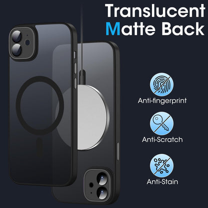 Coque iPhone 11 - Noir - Matte Armor MagSafe Back Cover