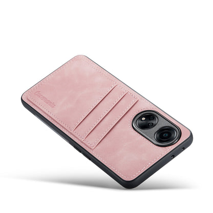 Oppo A98 Case - Pale Pink - Back Cover with Card Holder