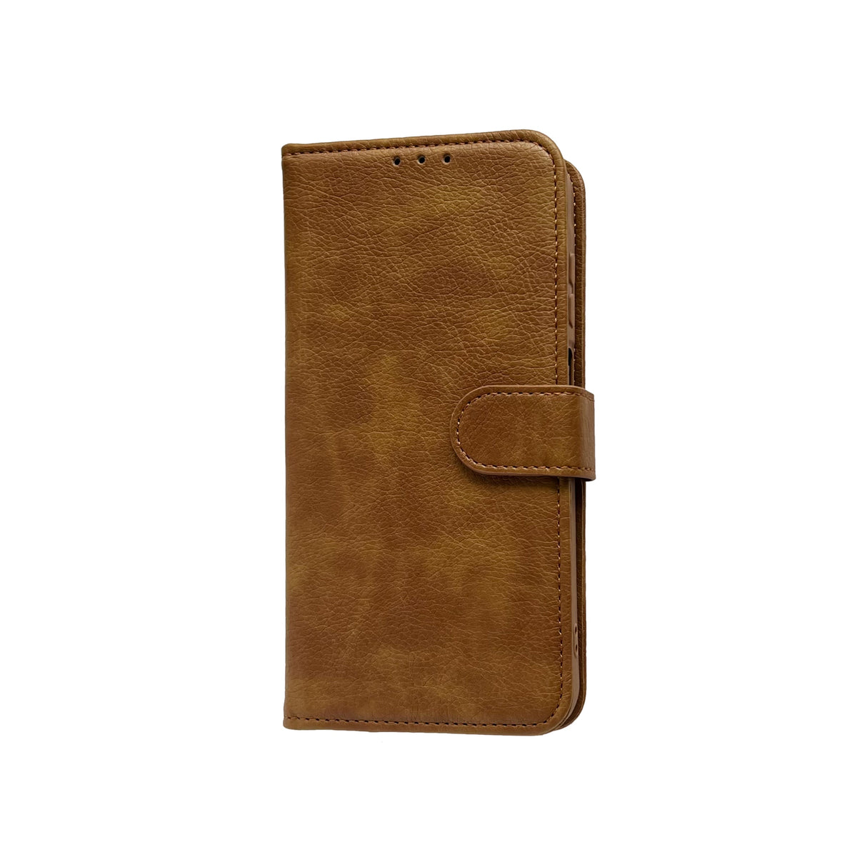 iPhone 16e Hoesje - Bruin - Luxe Bookcase