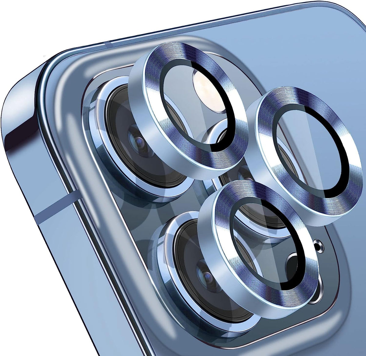 Apple iPhone 13 Pro Max Kameraschutz - Blau - 1 Stück