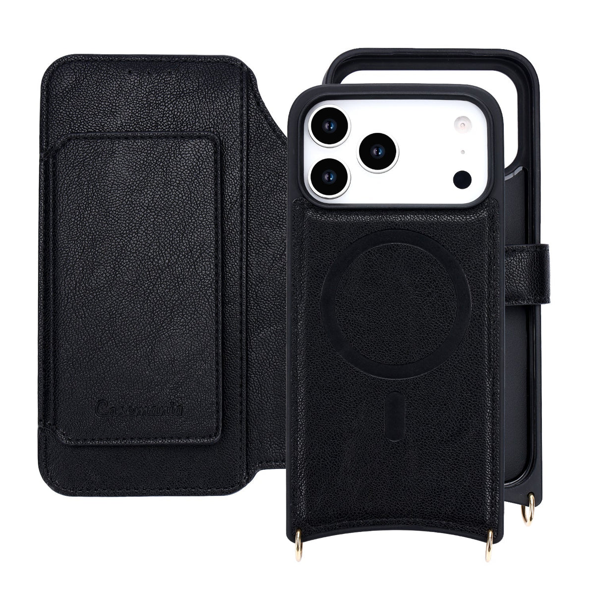 iPhone 17 Pro Hoesje - Zwart - Amsterdam Back Cover