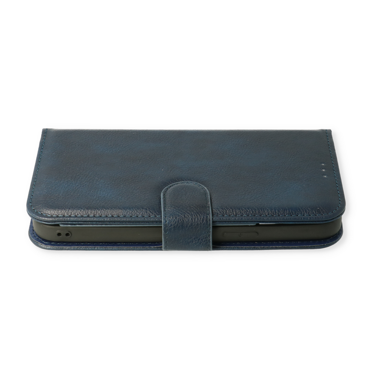 iPhone 13 Hoesje - Blauw - 2 in 1 Bookcase met 10 Kaart Vakken