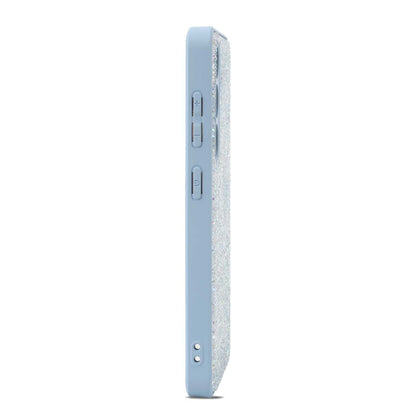 Samsung Galaxy S24 Hoesje - Blauw - Diamant Glitter Back Cover
