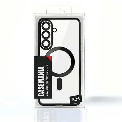 Samsung Galaxy S26 Hoesje - Zwart - Siliconen MagSafe Back Cover