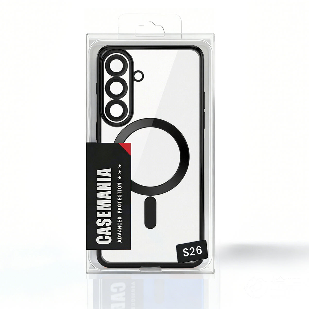 Samsung Galaxy S26 Plus Hoesje - Zwart - Siliconen MagSafe Back Cover