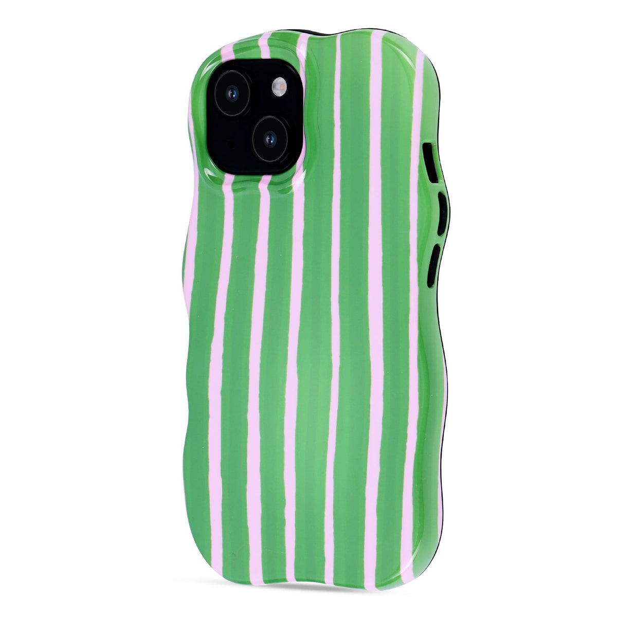iPhone 11 Hoesje - Groen - Wave Case Back Cover