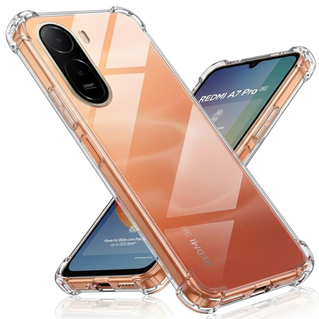 Xiaomi Redmi A7 Pro Hoesje - Transparant - Anti-Shock Back Cover