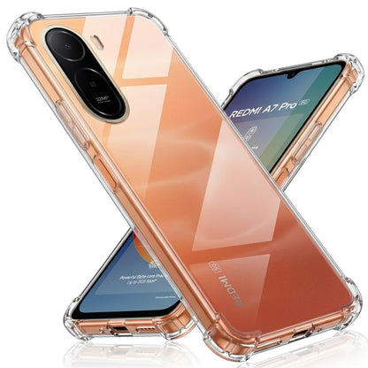 Xiaomi Redmi A7 Pro Hoesje - Transparant - Anti-Shock Back Cover