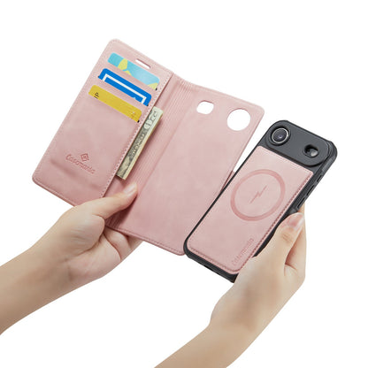 Apple iPhone Air Case - Pale Pink - Luxury 2-in-1 MagSafe Wallet Case