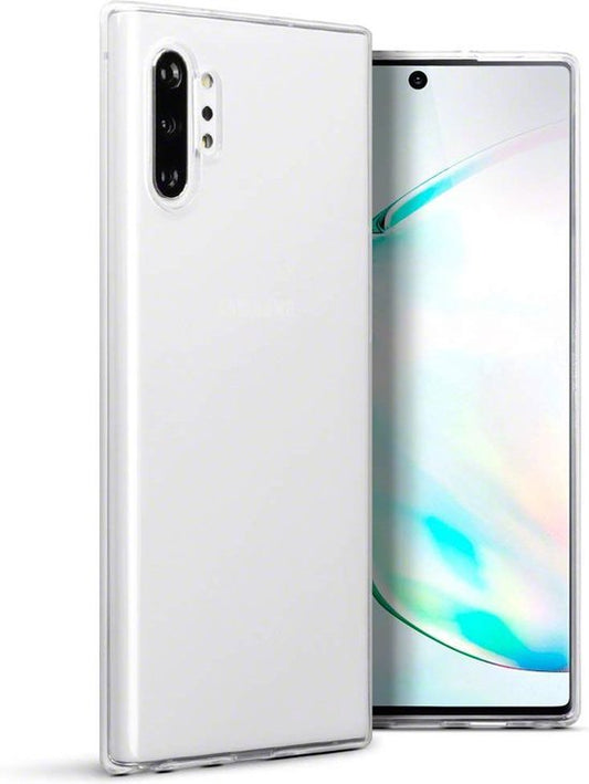 Samsung Galaxy Note 10 Plus Hoesje - Transparant - Siliconen Back Cover