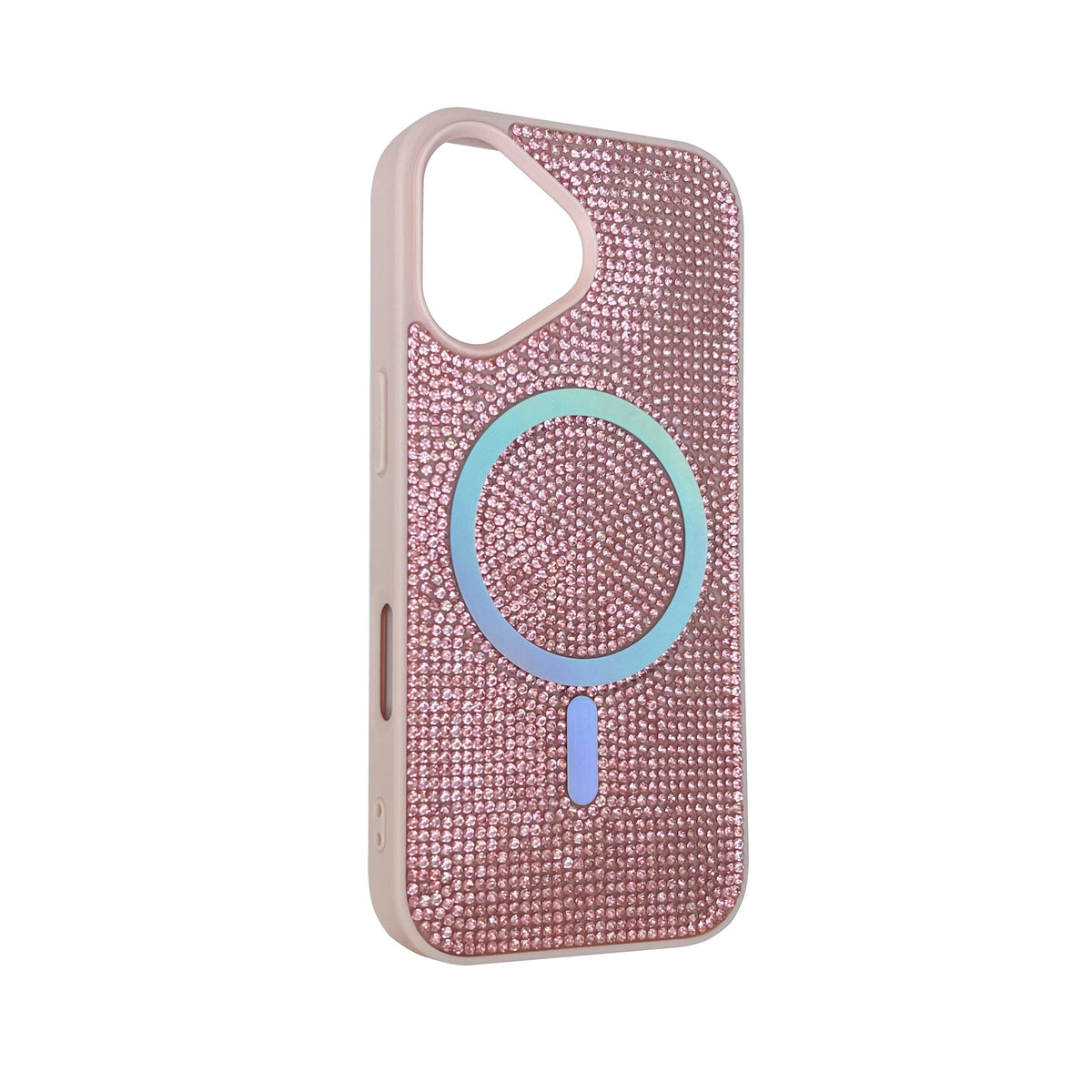 Apple iPhone 17 Case - Pink - Diamond Glitter MagSafe Back Cover