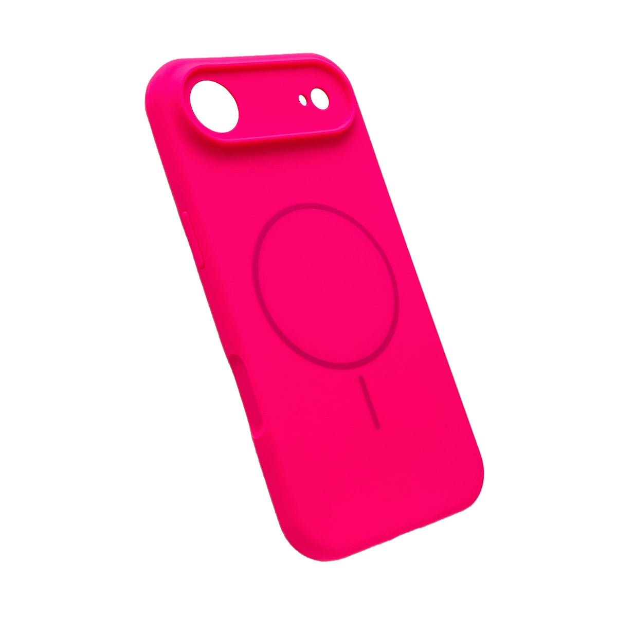 Apple iPhone Air Case - Neon Pink - Liquid Silicone MagSafe Back Cover