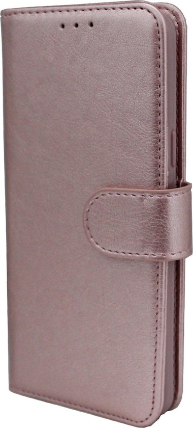 Samsung Galaxy A9 (2018) Hoesje - Rosegoud - Luxe Bookcase