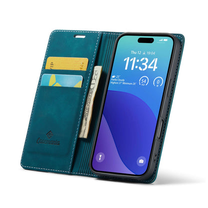 Apple iPhone 16 Pro Case - Emerald Green - Slim Wallet Case
