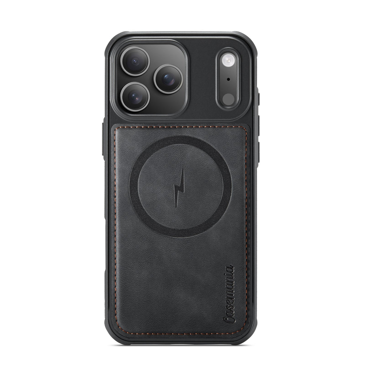 Apple iPhone 18 Pro Max Hoesje - Charcoal Gray - Luxe 2 in 1 MagSafe Bookcase