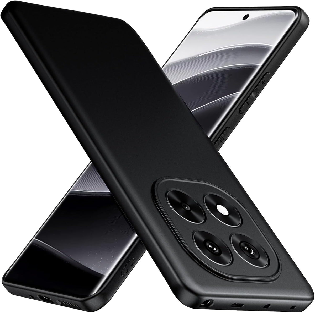 Xiaomi Redmi Note 14 Pro 5G Hoesje - Zwart - Siliconen Back Cover