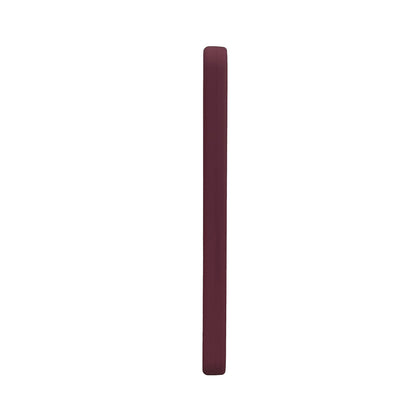 Samsung Galaxy S25 Hoesje - Bordeaux - Liquid Siliconen MagSafe Thin Ring Back Cover