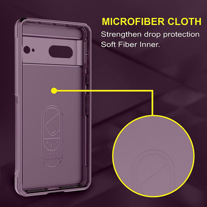 Google Pixel 7A Hoesje - Purple - Siliconen Back Cover