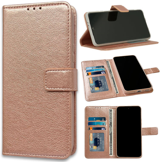 Oppo Reno 11F Hoesje - Rosegoud - Portemonnee Bookcase