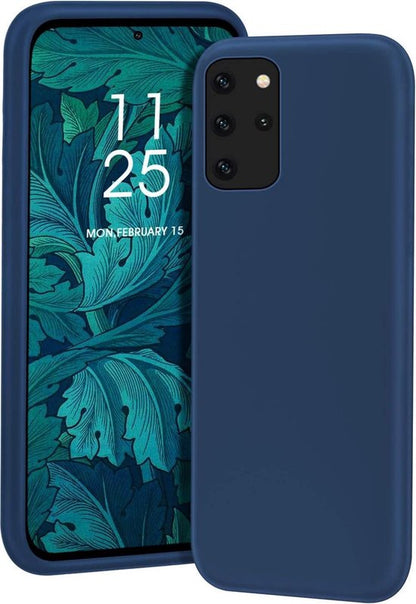 Samsung Galaxy S20 Plus Hoesje - Donker Blauw - Siliconen Back Cover