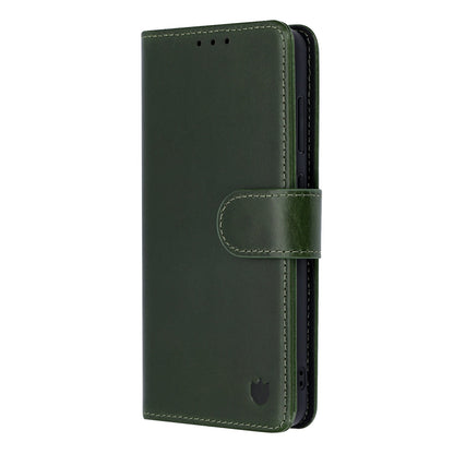 Samsung Galaxy S26 Hoesje - Forest Green - Echt Leren 2 in 1 MagSafe Bookcase