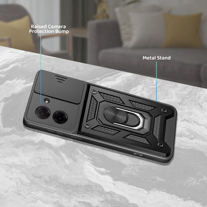 Coque Xiaomi Redmi A5 - Noir - Armor Kickstand avec protection caméra