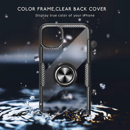 Apple iPhone 11 Pro Hülle - Schwarz - Ständer Ring Backcover