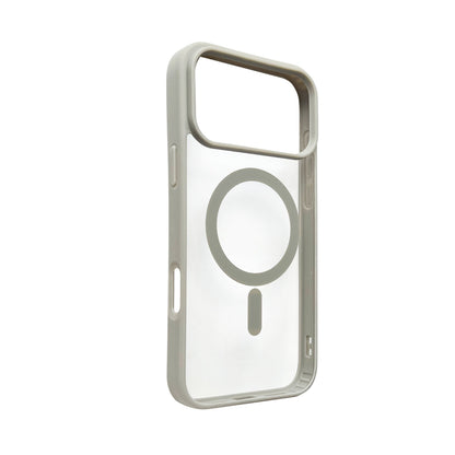 Apple iPhone 18 Pro Max Case - Grey - Bumper MagSafe Back Cover
