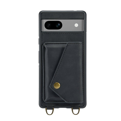 Google Pixel 8 Pro Case - Charcoal Gray - Luxury Back Cover with Phone Strap