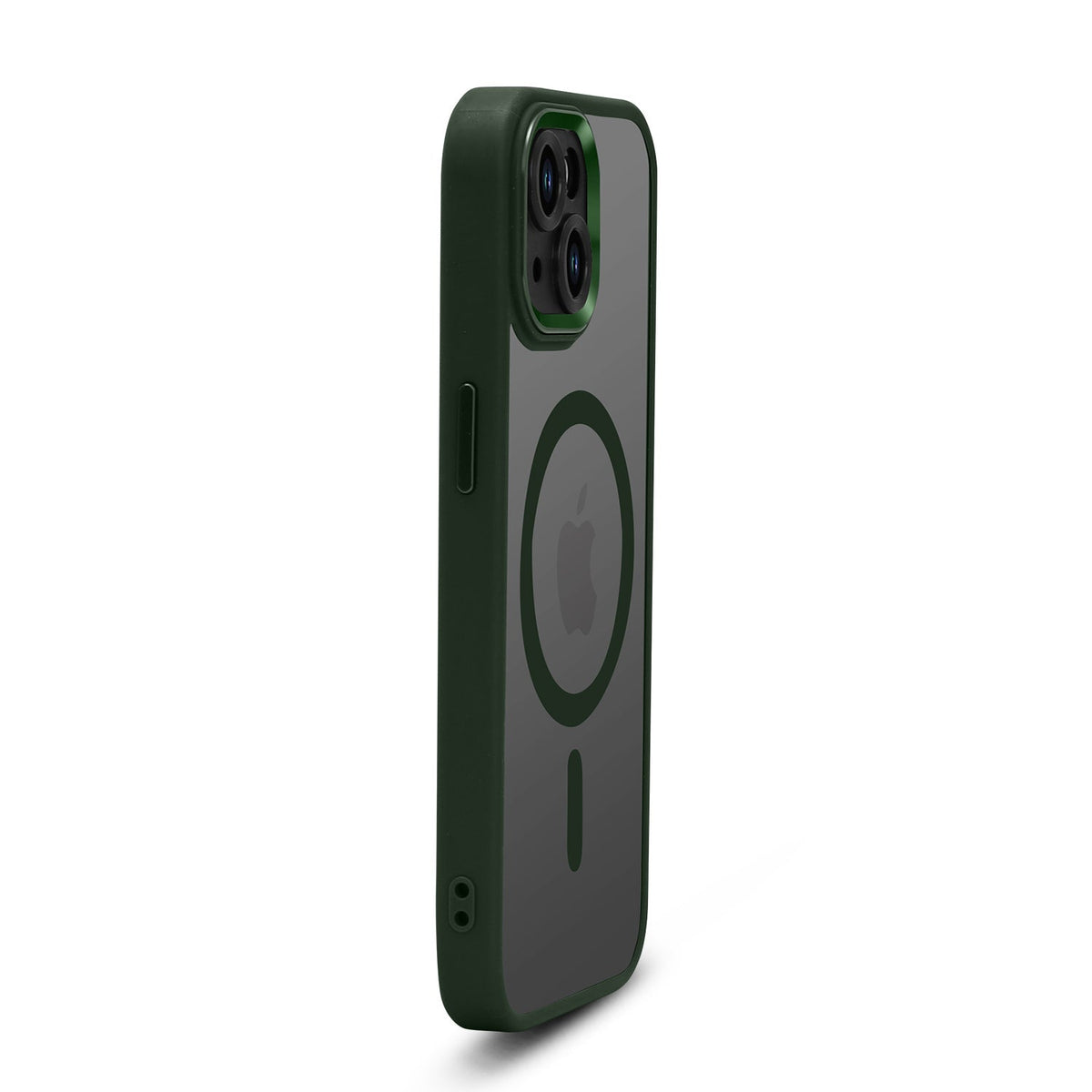 Apple iPhone 14 Hoesje - Groen - Bumper MagSafe Back Cover