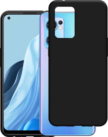 OPPO Find X5 Lite Case - Black - Silicone Back Cover