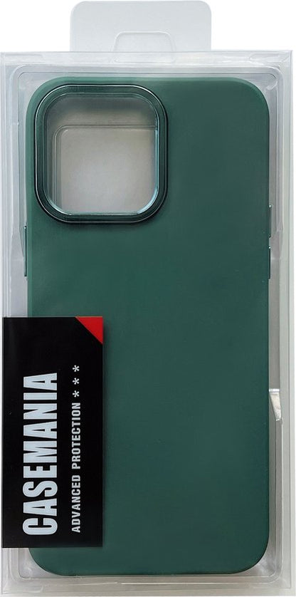 Apple iPhone 14 Pro Hoesje - Groen - Siliconen Back Cover