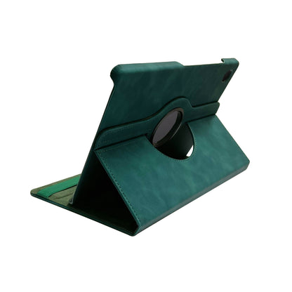 Samsung Galaxy Tab A11 Plus Tablet Case - Emerald Green - Rotating Folio Case