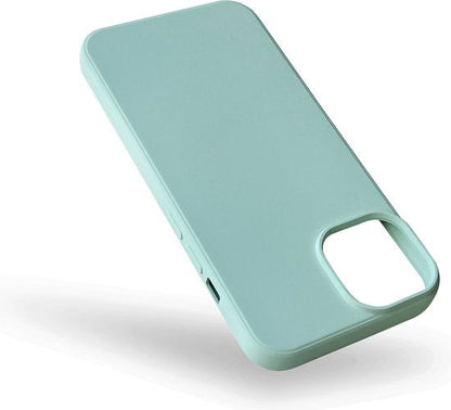 Apple iPhone 14 Hülle - Türkis - Mikrofaser Silikon Backcover