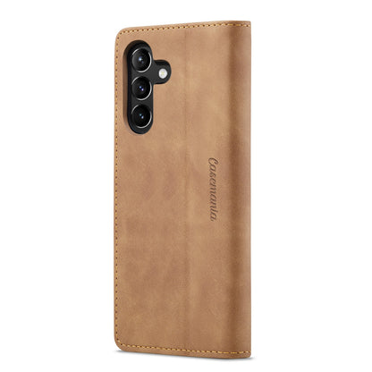 Samsung Galaxy A14 Hoesje - Sienna Brown - Dunne Bookcase