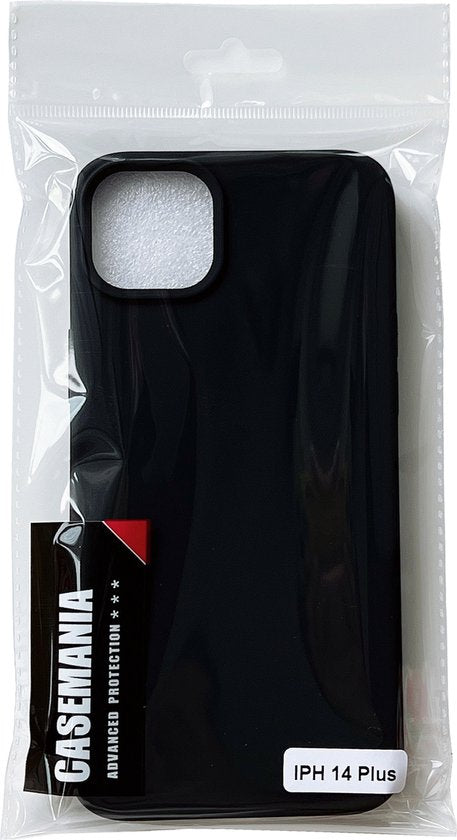 Apple iPhone 14 Plus Hülle - Schwarz - Silikon-Backcover